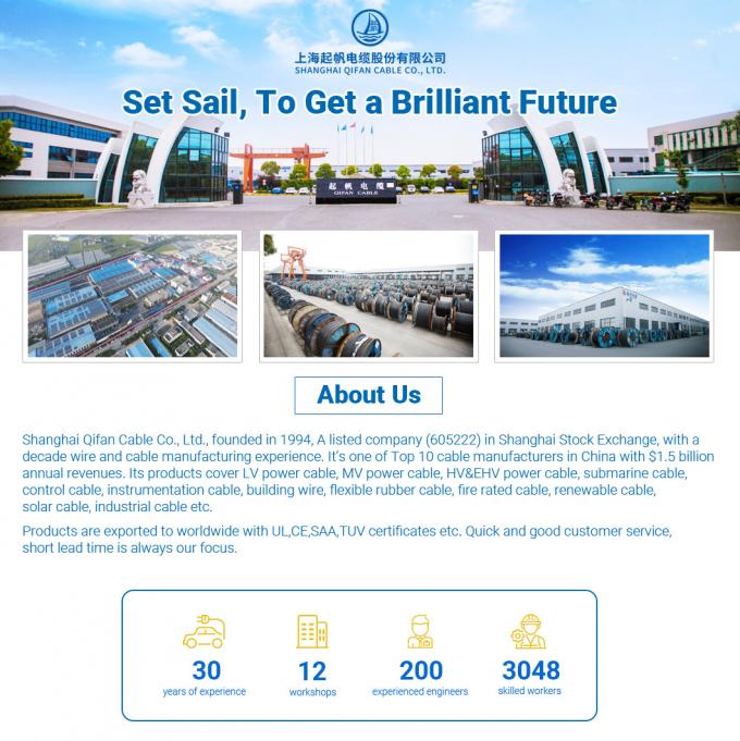 0.6/1 (1.2) Kv Low Voltage 3 Cores Cu (AL) /PVC/PVC Copper/Aluminum Unarmored Power Cable